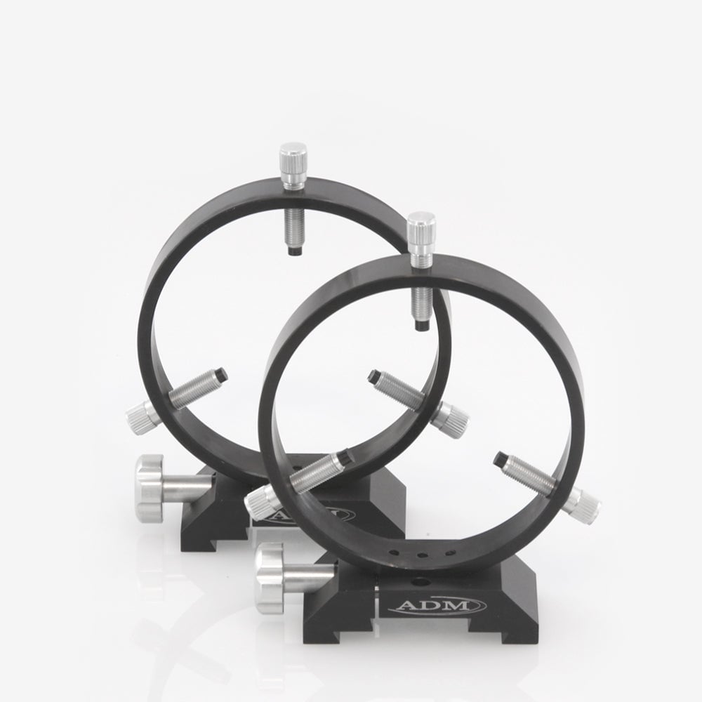 ADM 125mm Adjustable Guidescope Rings