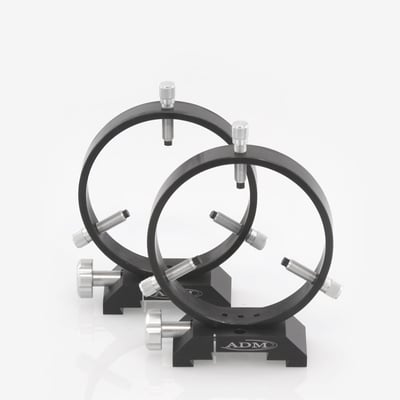 ADM 125mm Adjustable Guidescope Rings