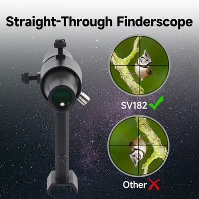 SVBONY 6x30 Straight Metal Finder Scope