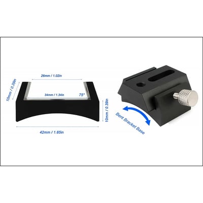 SVBONY F9176A Metal Dovetail Base and Mounting Plate Set