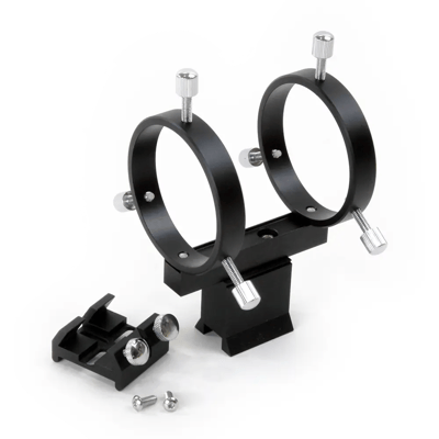 William Optics 50mm Finder Mounting Bracket & Rings M-FB50-B