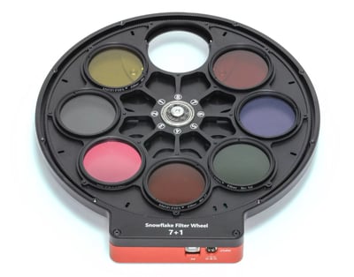 Wanderer Astro Snowflake 7+1 Ultra-Low Profile Filter Wheel 50mm