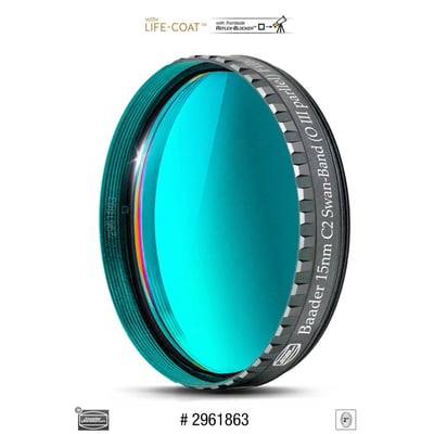 Baader C2 Swan-Band Filter 15nm O-III 2"