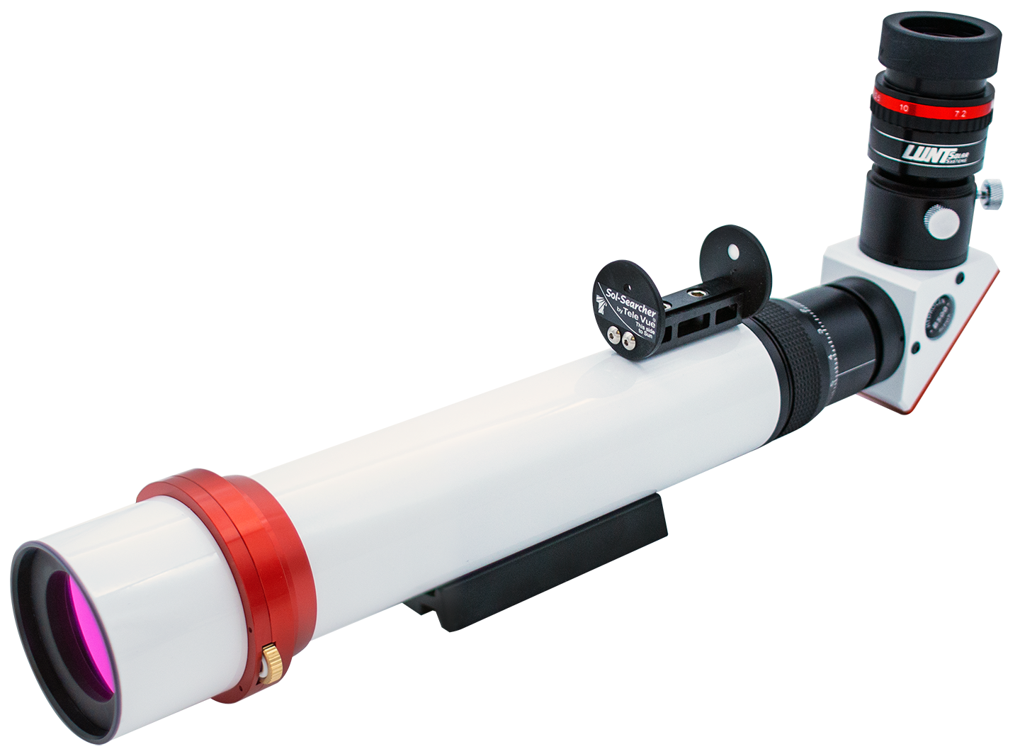 Lunt 40mm Dedicated Hydrogen-Alpha Solar Telescope w/ B600 Blocking Filter & Helical Focuser
