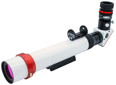 Lunt 40mm Dedicated Hydrogen-Alpha Solar Telescope w/ B600 Blocking Filter & Helical Focuser