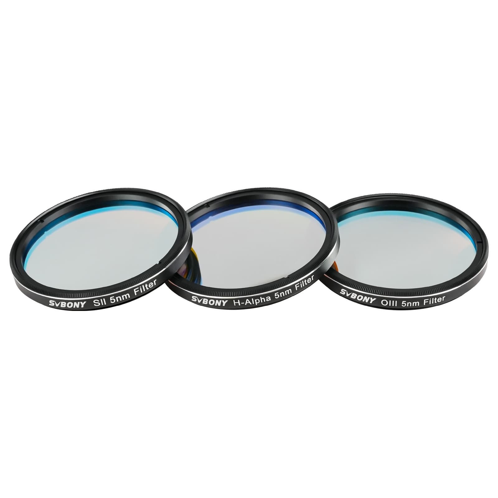 SVBONY SV227 SHO 5nm Narrowband Filter Set 2"