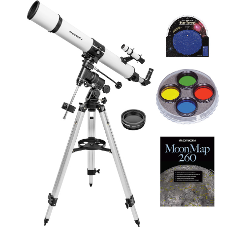 Orion Observer 90mm Equatorial Refractor Telescope Kit