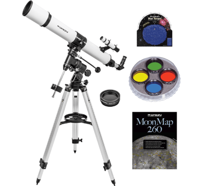 Orion Observer 90mm Equatorial Refractor Telescope Kit