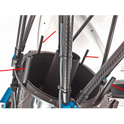 Rouz Astro CDK Carbon Shroud Spacer