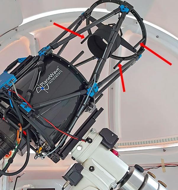 Rouz Astro CDK Carbon Shroud Spacer