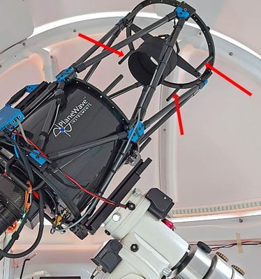 Rouz Astro CDK Carbon Shroud Spacer