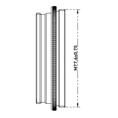 iOptron iAFS2 Scope Adapter for BORG 80 Series