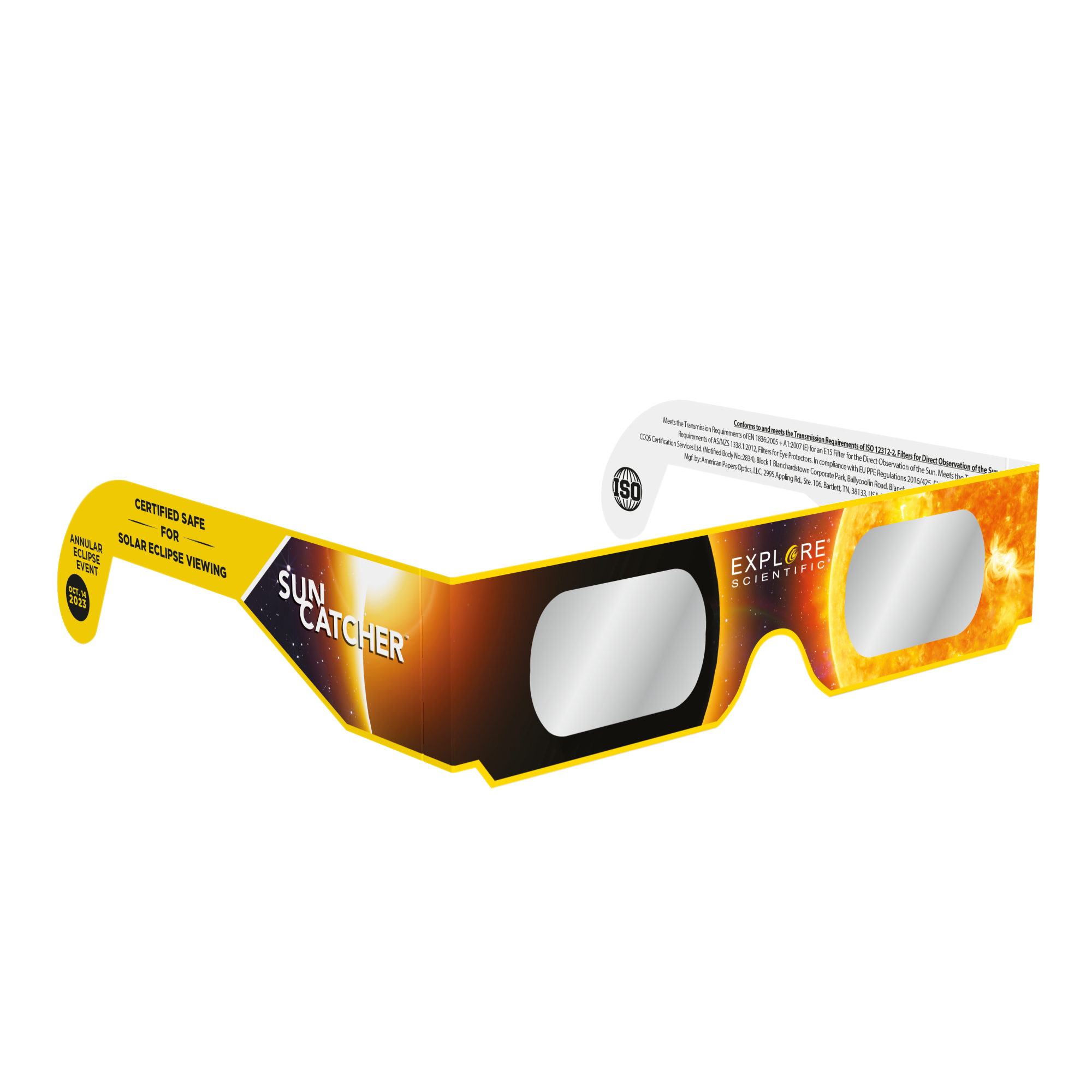 Explore Scientific Sun Catcher Solar Eclipse Glasses