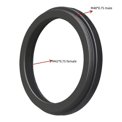All-Star Telescope Canada M48M to M42F Adapter