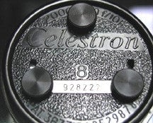 Bob's Knobs for Celestron 8" SCT - Standard