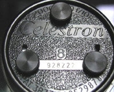 Bob's Knobs for Celestron 8" SCT - Standard