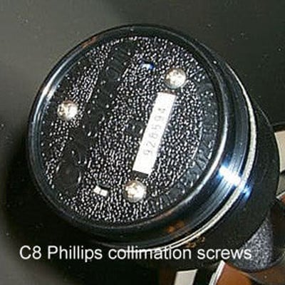 Bob's Knobs for Celestron 8" SCT - Standard