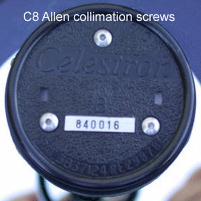 Bob's Knobs for Celestron 8" SCT - Standard