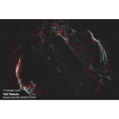 Explore Scientific ED80-FCD100 Air-Spaced Triplet
