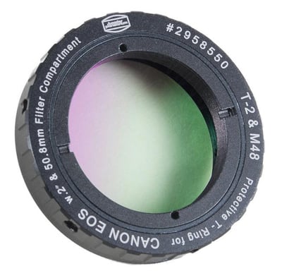 Baader EOS Protective Wide T-Ring with Clear Filter - DSLRT-CLR