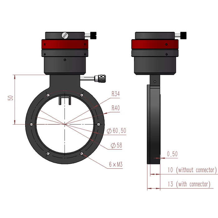 QHY CCD OAG Off-Axis Guider - Large - OAG-L