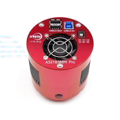 ZWO ASI183MM Pro USB3.0 Cooled Monochrome Astronomy Camera - ASI183MM-P