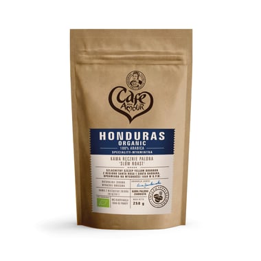 Kawa ziarnista ręcznie palona 100% Arabica Honduras BIO 250g