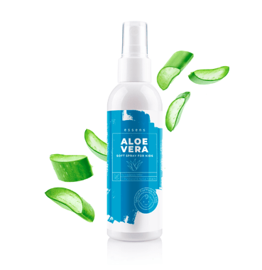 Aloesowy spray dla dzieci - Aloe Vera Soft Spray for Kids - pierwsza pomoc, ochrona dla skóry