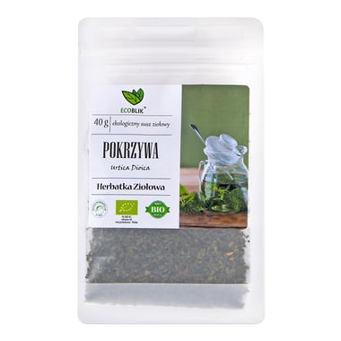 Herbatka Pokrzywa ekologiczny susz ziołowy BIO 40 g