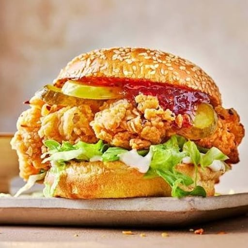 Fried Chicken Burger