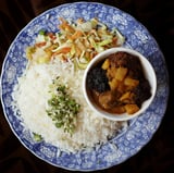 Ema Datshi Rice Plate