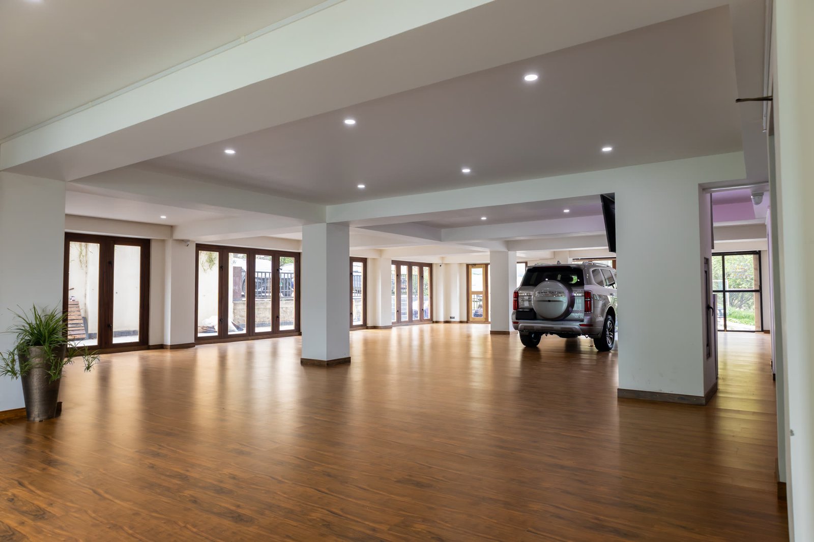 Interior of the Global Trade showroom hall