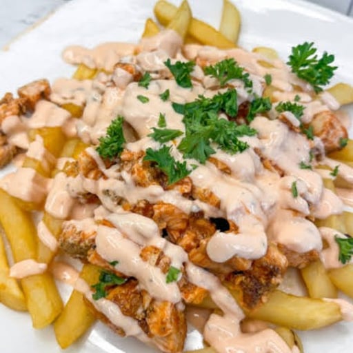 Loaded fries( chicken)