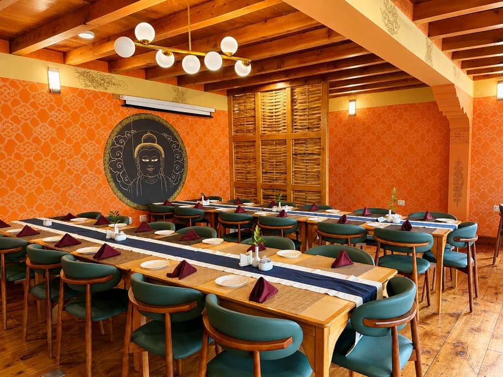 The dining hall