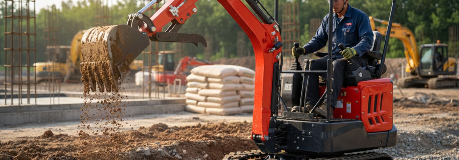 Koparka gąsienicowa z Chin - import maszyn budowlanych do Polski