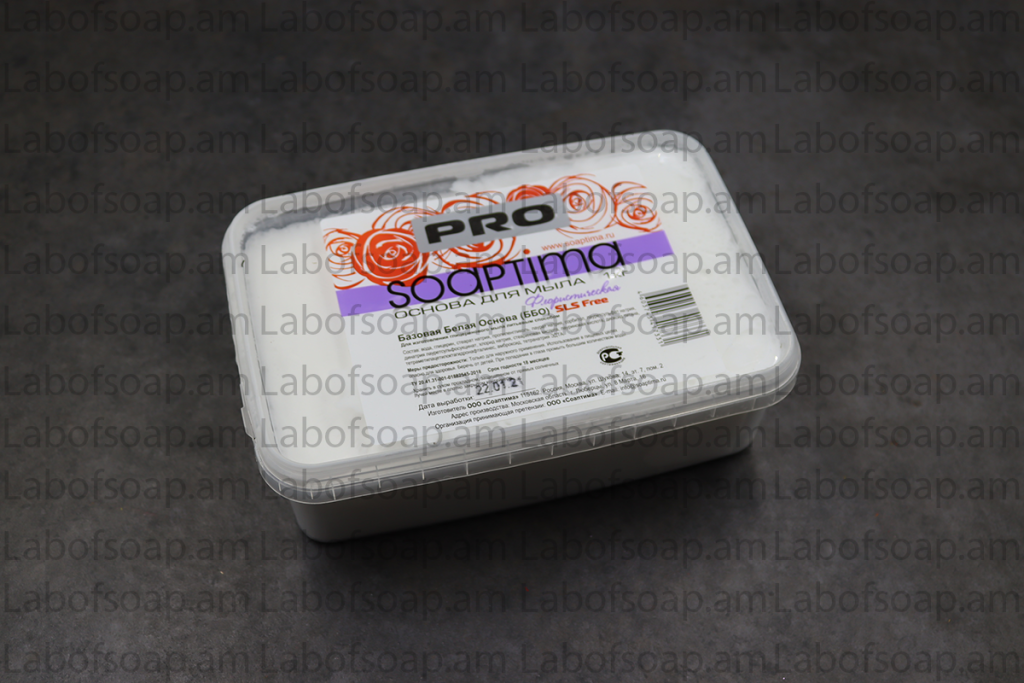 Soaptima PRO Ֆլորիստիկ Սպիտակ օճառի հումք