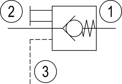 Bosch Rexroth R930001975 Einschraubventil