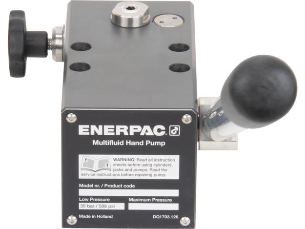 Enerpac MP110 Handpumpe - Zweistufig - Bild 5