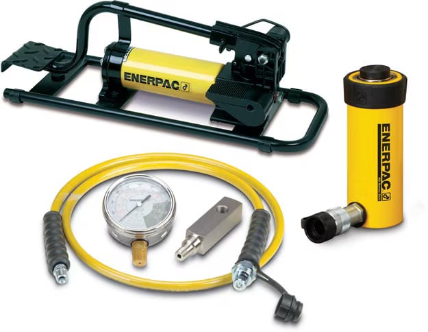 Enerpac SCR154FP Zylinder und Fußpumpenset