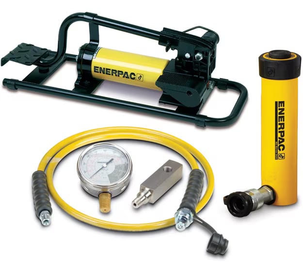 Enerpac SCR106FP Zylinder und Fußpumpenset