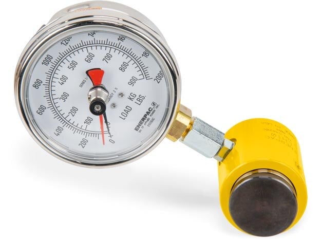Enerpac LH10 Direkt an der Messdose montiert - Bild 4