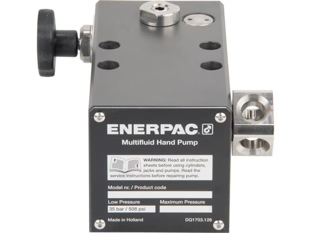 Enerpac MP1000 Handpumpe - Zweistufig - Bild 5