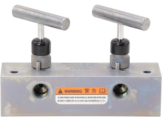 Enerpac AM21 Vormontierter Hydraulikverteiler - Bild 4