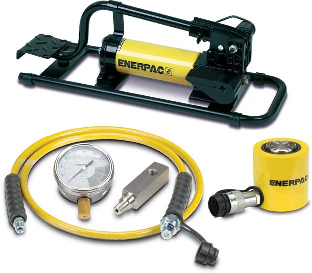 Enerpac SCL201FP Zylinder und Fußpumpenset