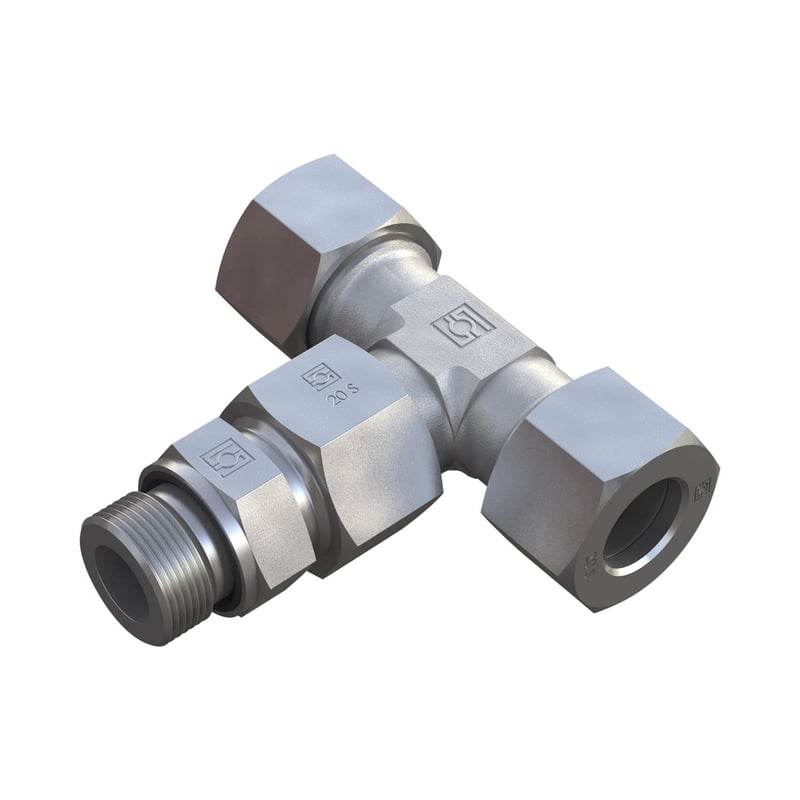 STAUFF 6100237884 Einstellbare T-Verschraubungen aus Edelstahl