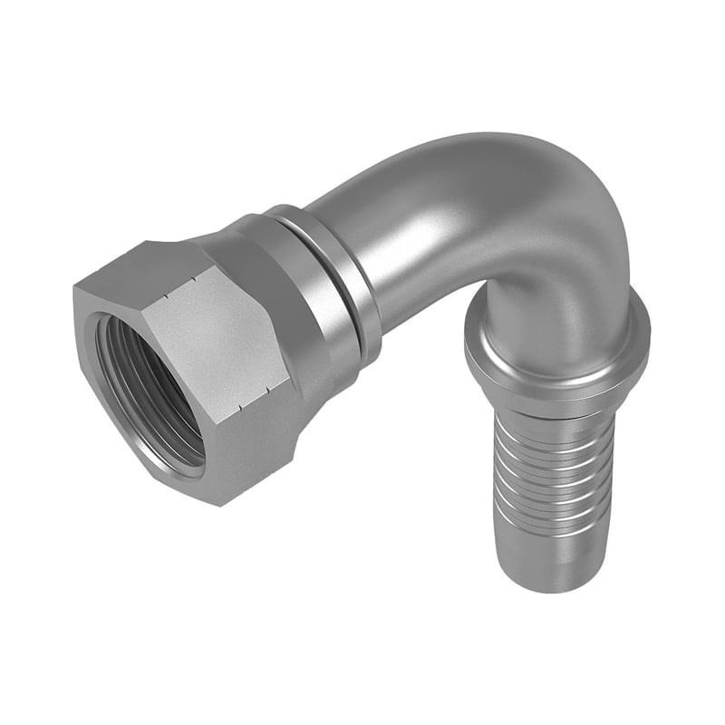 STAUFF 6100095826 90° Schlauchnippel mit Innengewinde aus Edelstahl