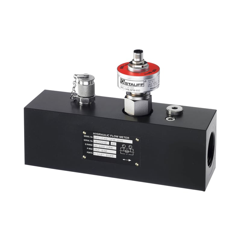 STAUFF 1810000341 Durchflussmessturbinen für Hydraulik-Handmessgeräte