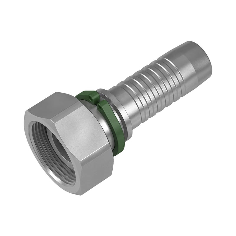 STAUFF 6100096845 Gerade Schlauchnippel mit Innengewinde aus Stahl