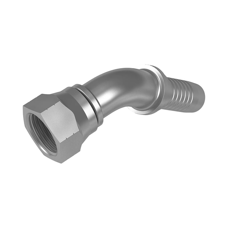 STAUFF 6100095652 45° Schlauchnippel mit Innengewinde aus Stahl