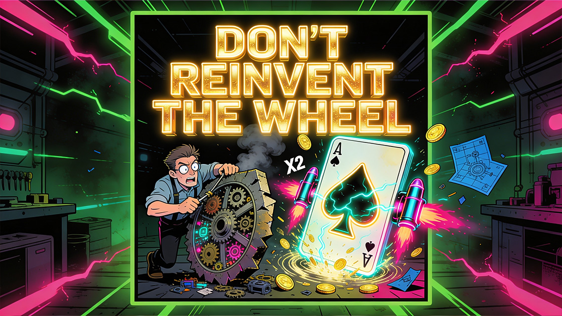 Do not reinvent the wheel. Instead, improve BlackJack and other originals. Seriously.